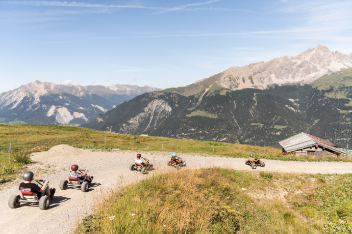 Mountaincarts in Savognin