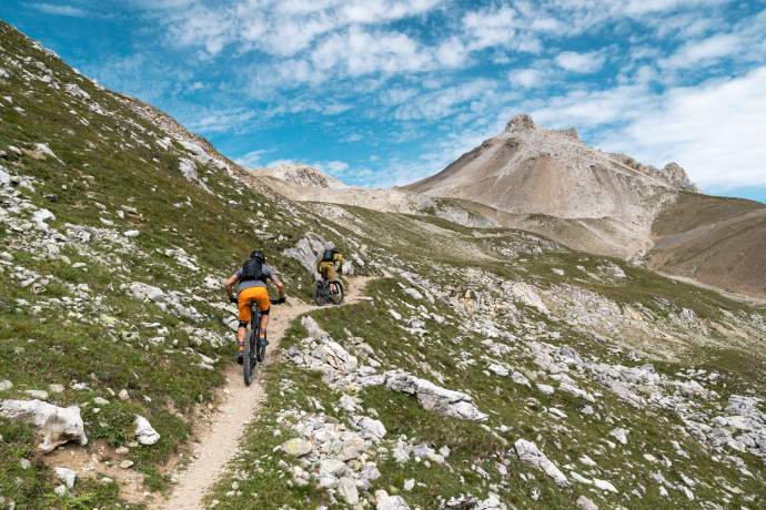 Montée vers Trais Fluors