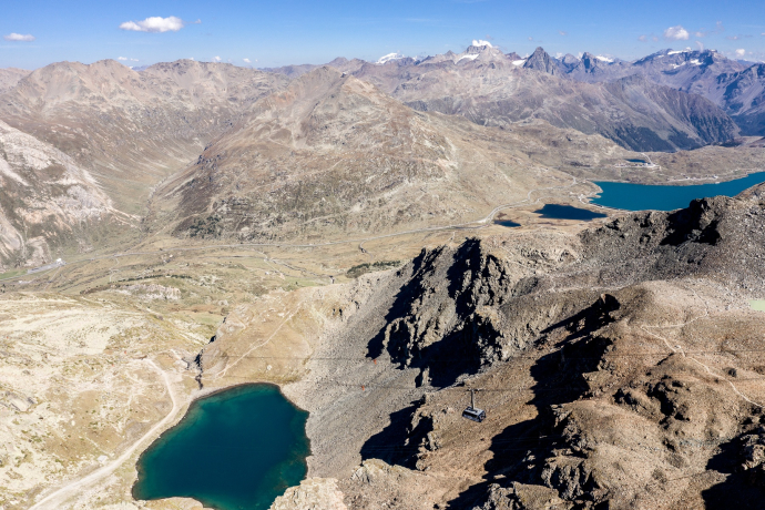Lej da Diavolezza e Lago Bianco