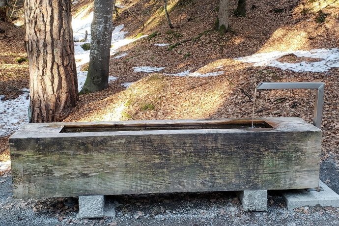 Wasserbrunnen Caumasee