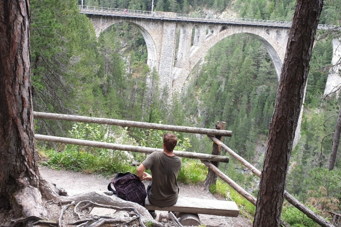Punto di osservazione Wiesnerviadukt