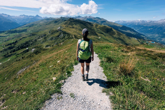 Wanderweg Piz Mundaun - Hitzeggen