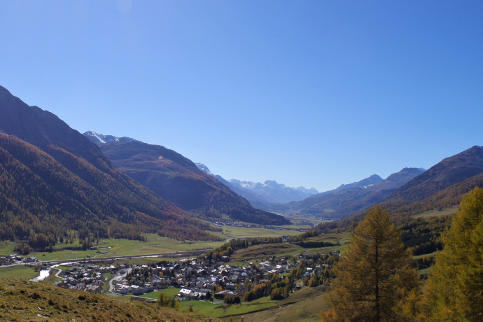 View from Acla Laret