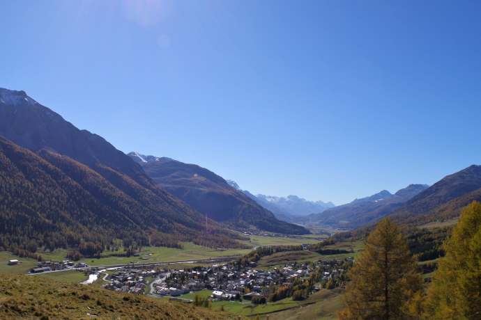 Aussicht von der Acla Laret