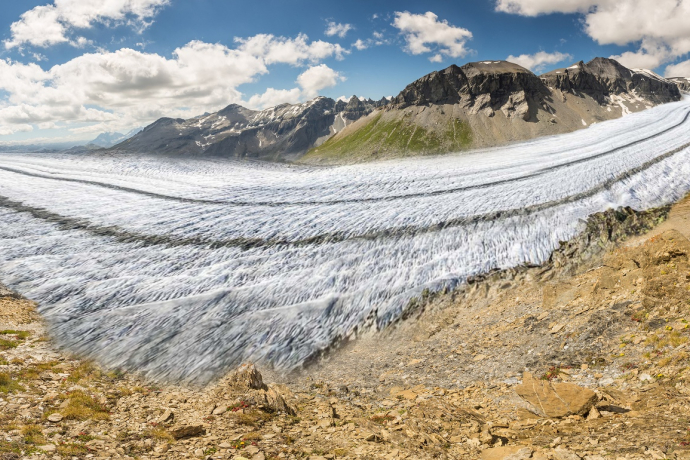 Voici à quoi aurait pu ressembler le glacier de Segnes Voici à quoi aurait pu ressembler le glacier de Segnes