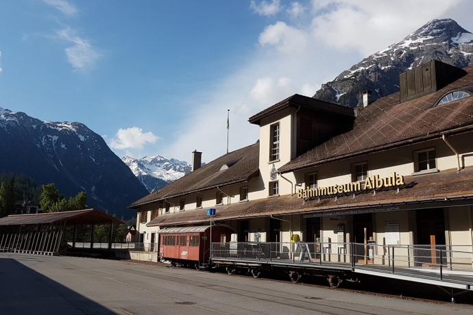 Infostelle Bergün und Bahnmuseum Infostelle Bergün und Bahnmuseum