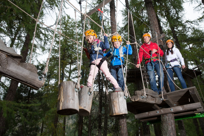 Hochseilgarten pontresina
