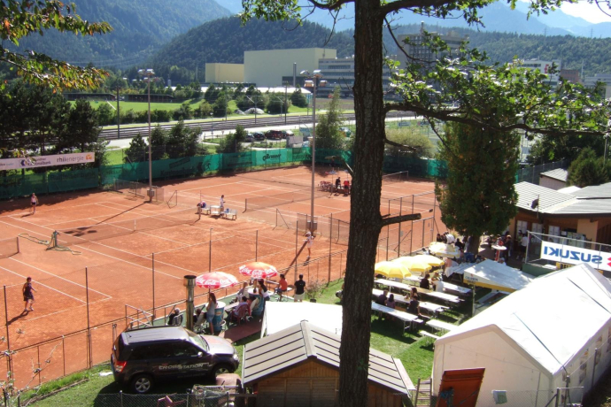 Impianto tennis Domat/Ems