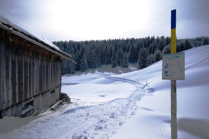 Chemin de randonnée hivernale de Furner