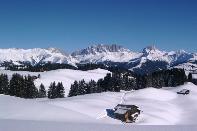 View of the Rätikon