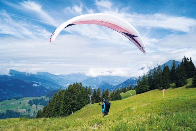 Gleitschirm Startplatz Schwänzelegg (oua_59840633_image)