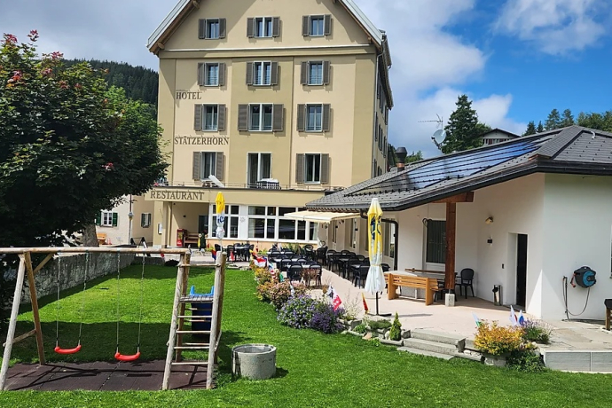 Stätzerhorn im Sommer Stätzerhorn im Sommer