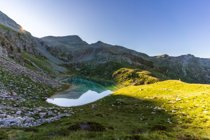 von Rossa zum Calvaresc (herzförmiger Bergsee) (oua_600530644_image)