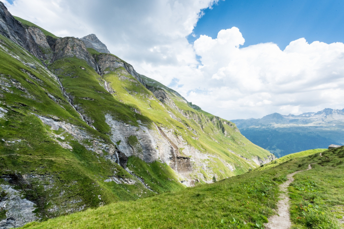 Sguardo indietro verso la Stutzalp