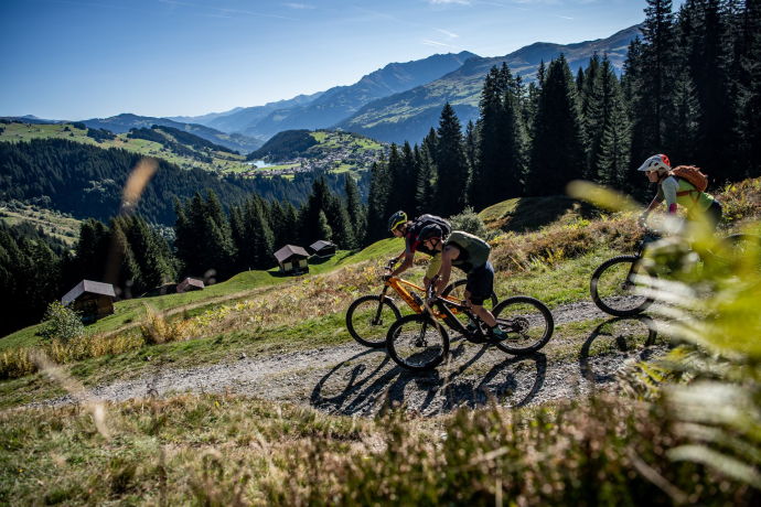 Rückweg nach Brigels