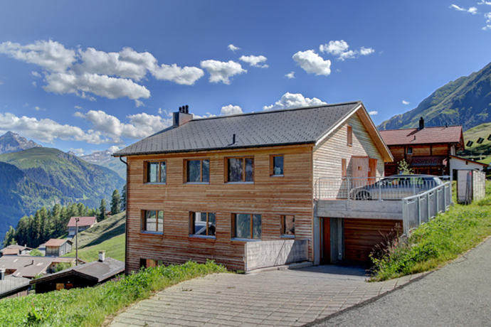 Ferienwohnung Schuppisser - Ansicht Sommer