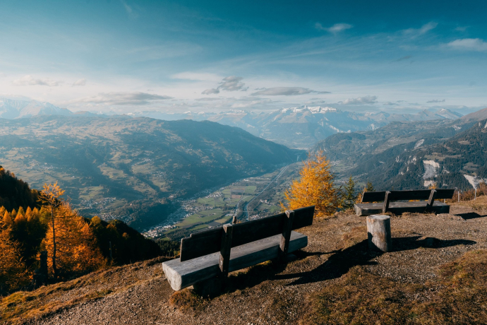 The Muttner Höhi in autumn