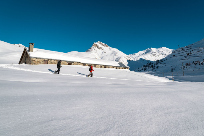 Schneeschuhtrail Alp Bondo