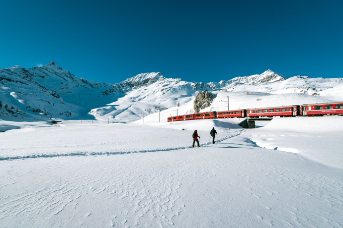 Schneeschuhtrail Alp Bondo