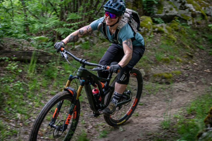 Waldtrails sind typisch für diese Endurotour