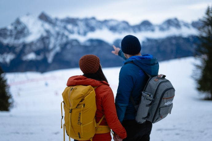 Winter walk on the Flumserberg