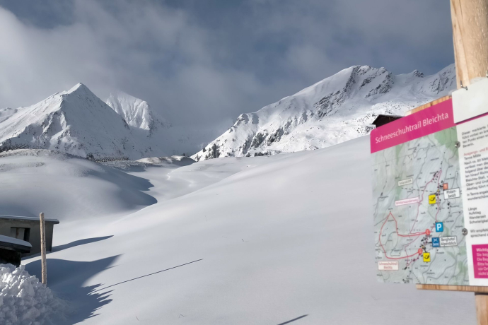 Le départ à Tenna Mitte