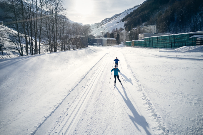 piste de ski de fond