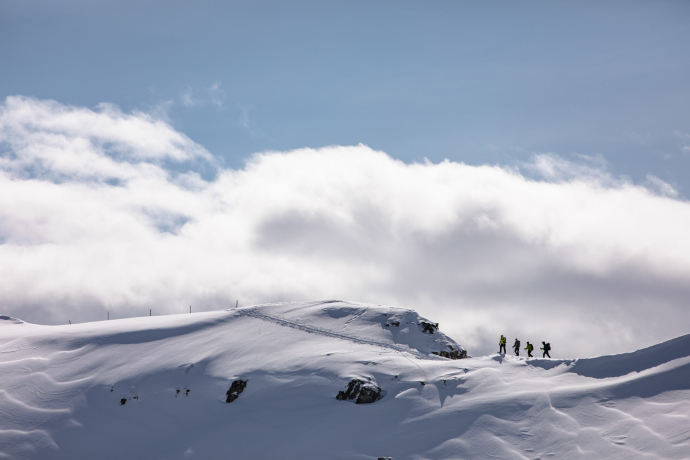 Schneeschuhtour Arflinafurgga