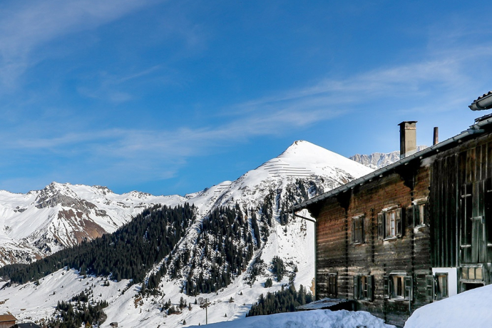 Inmitten der St. Antönier Bergewelt