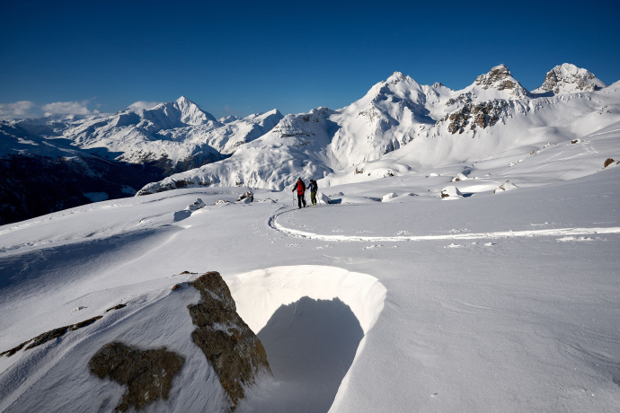 Aufstieg - Tour Lai da Vons