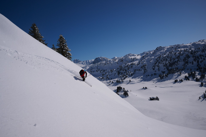 Abfahrt - Tour Lai da Vons