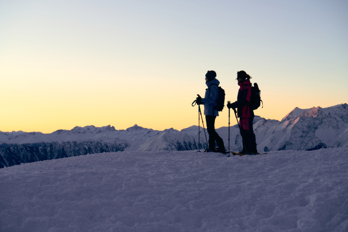 Sonnenaufgang auf Segnes: magisch!