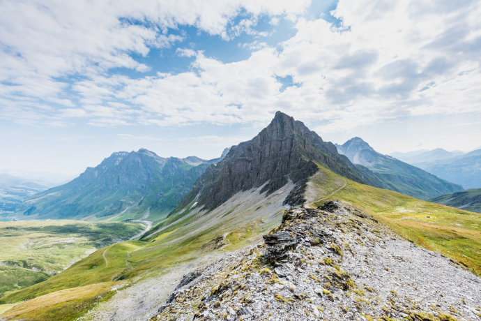 Blick zum Safierberg