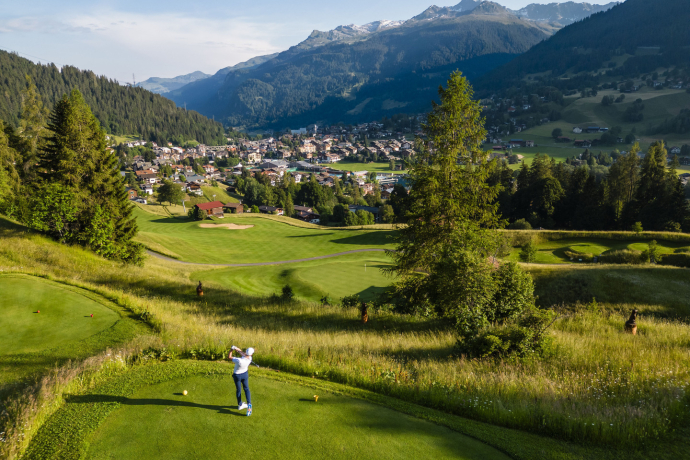 Golfen in Klosters