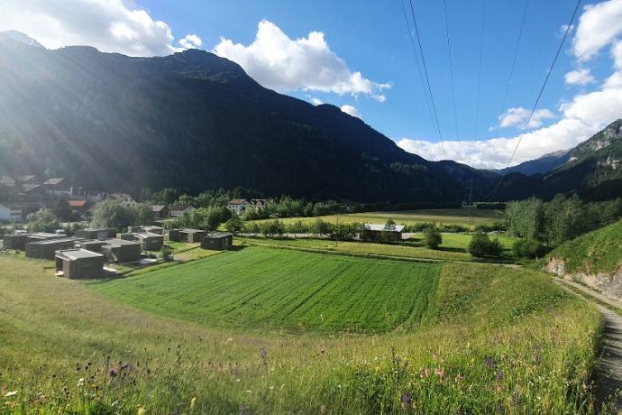Lungo viaggio in bicicletta da Vaz/Obervaz su Albulapass e Julierpass fino ad Albula/Alvra via Samedan, Celerina/Schlarigna e Sankt Moritz (oua_61148811_image)