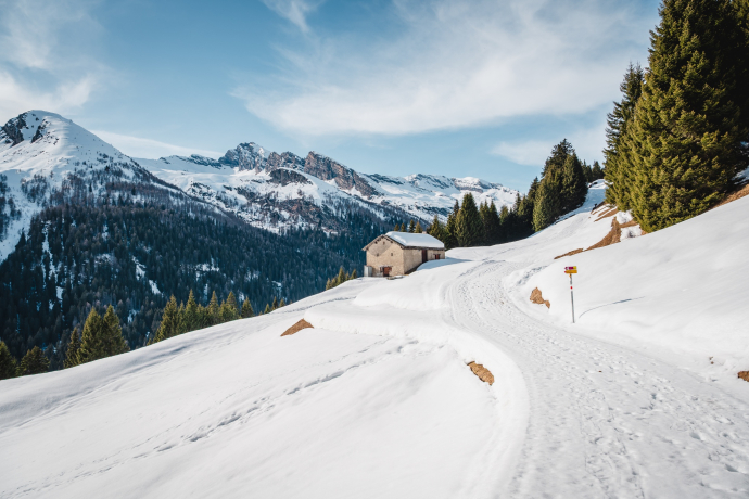 Sentiero per ciaspole Furestin