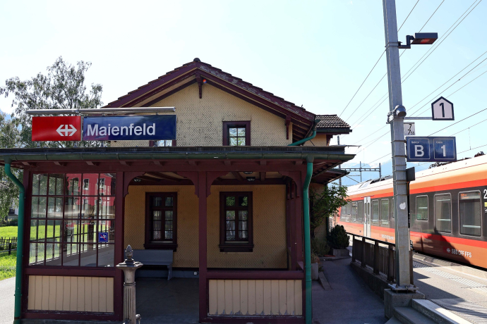Stazione Maienfeld.
