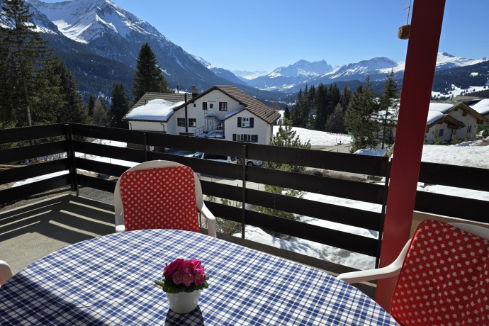 Blick von der Terrasse Richtung Süden