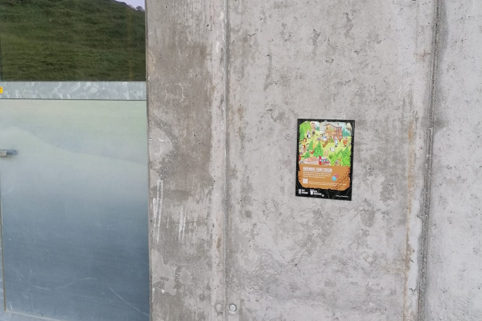 Serbatoio della stazione del tesoro (caccia al tesoro in bicicletta dell'orso)