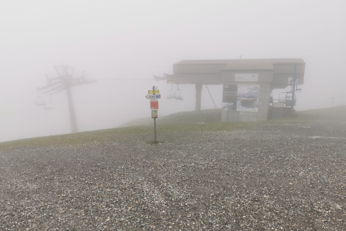 Treasure Station Hörnli Berg (Caccia al tesoro in bicicletta con l'orso)
