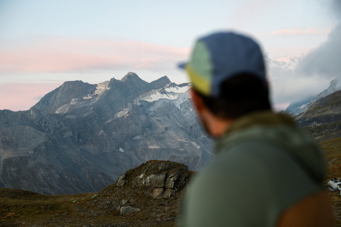 Morgendämmerung Bifertenhütte