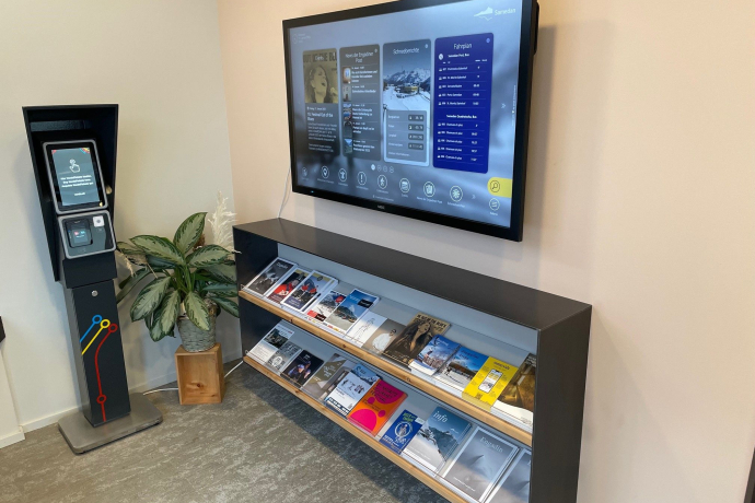 Posizione dello schermo Informazioni turistiche Samedan (oua_620271475_image)