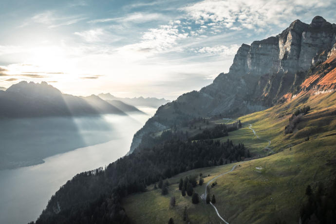 Alp Schrina oberhalb vom Walensee