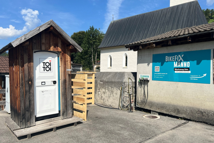 Help Point Küblis, BikeFix Manno