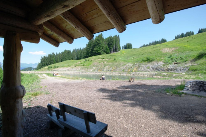 Grillstelle beim Speichersee
