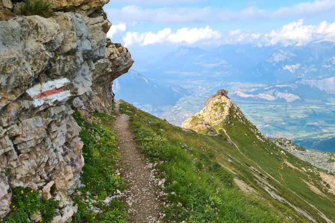 Path to the Gamidauerspitz
