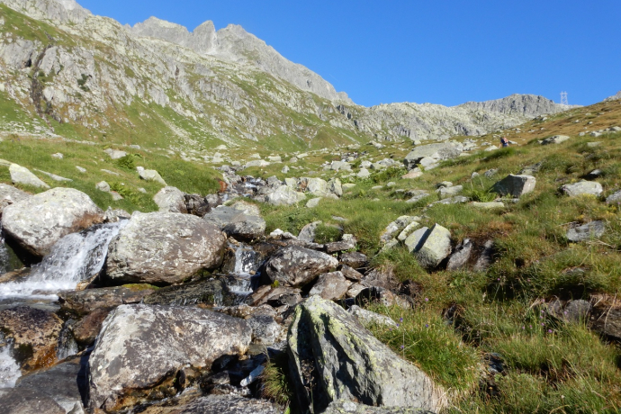 Montée par la Val Milar