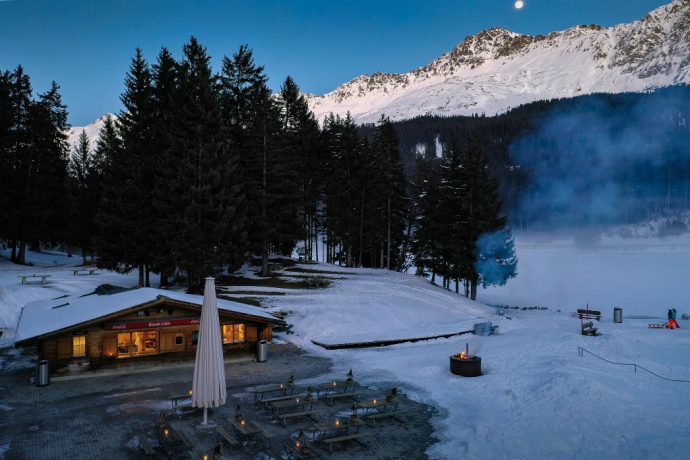 Lido Lenzerheide in inverno