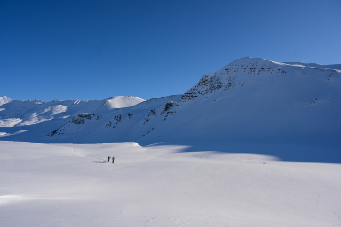 Skitouren auf den Fideriser Heubergen Skitouren auf den Fideriser Heubergen