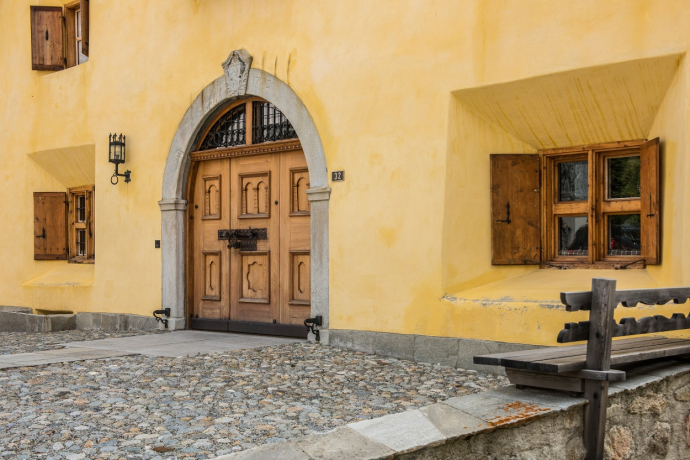 vecchia casa engadinese a Celerina